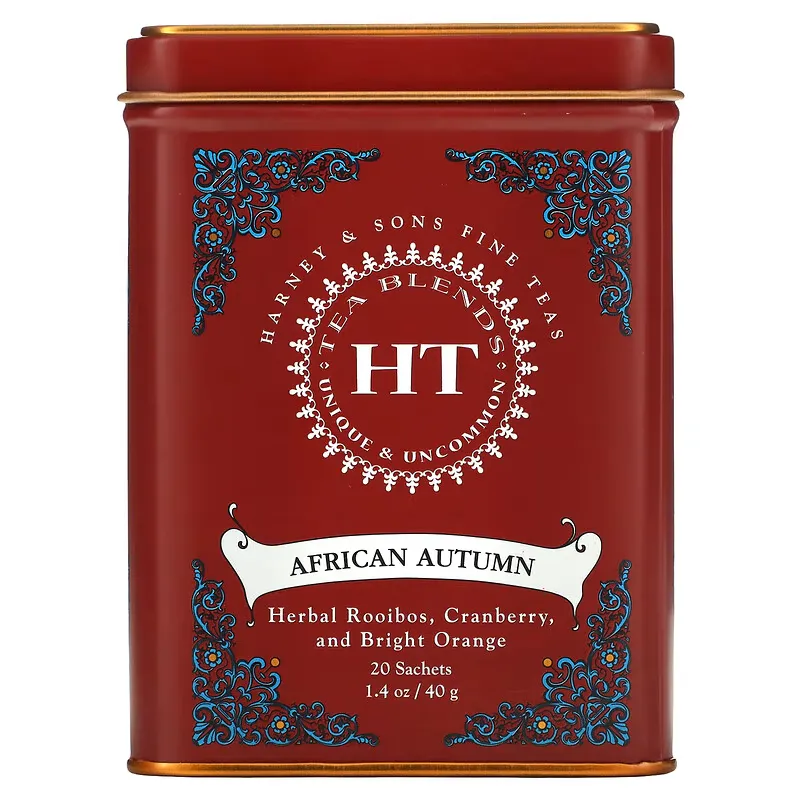 HT Tea Blend, African Autumn, 20 Sachets, 1.4 oz (40 g)