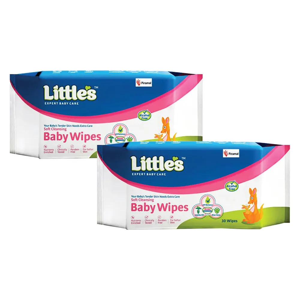 Little's Baby Wipes Combo - Pack Of 2