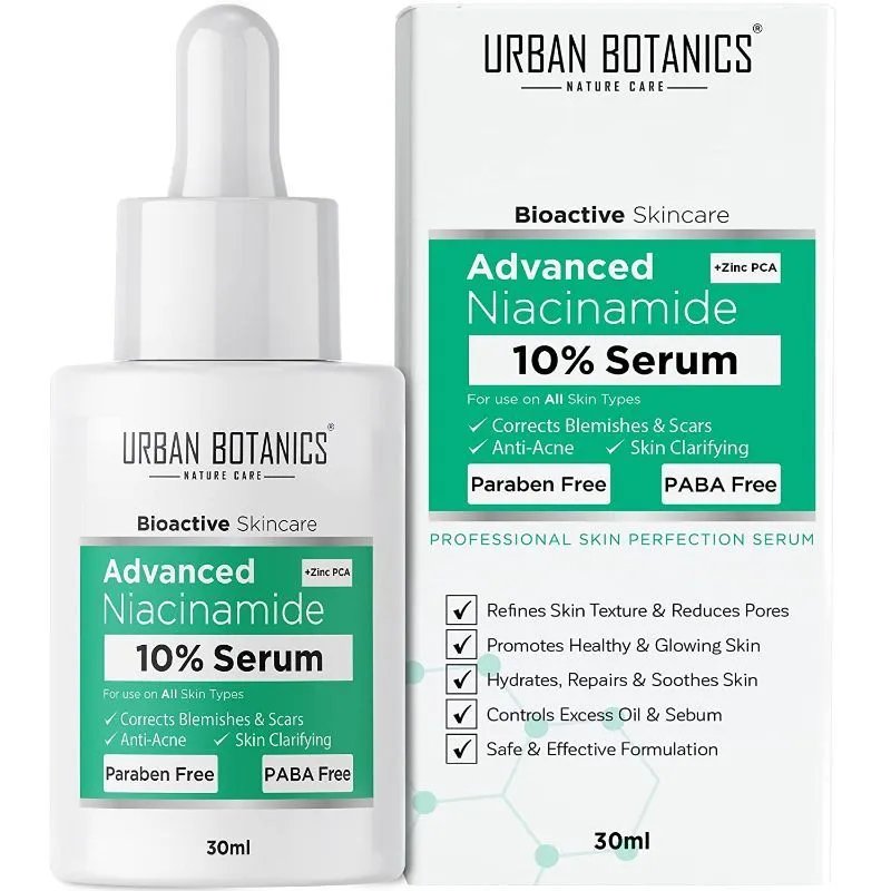 Urban Botanics Advanced Niacinamide 10% Face Serum