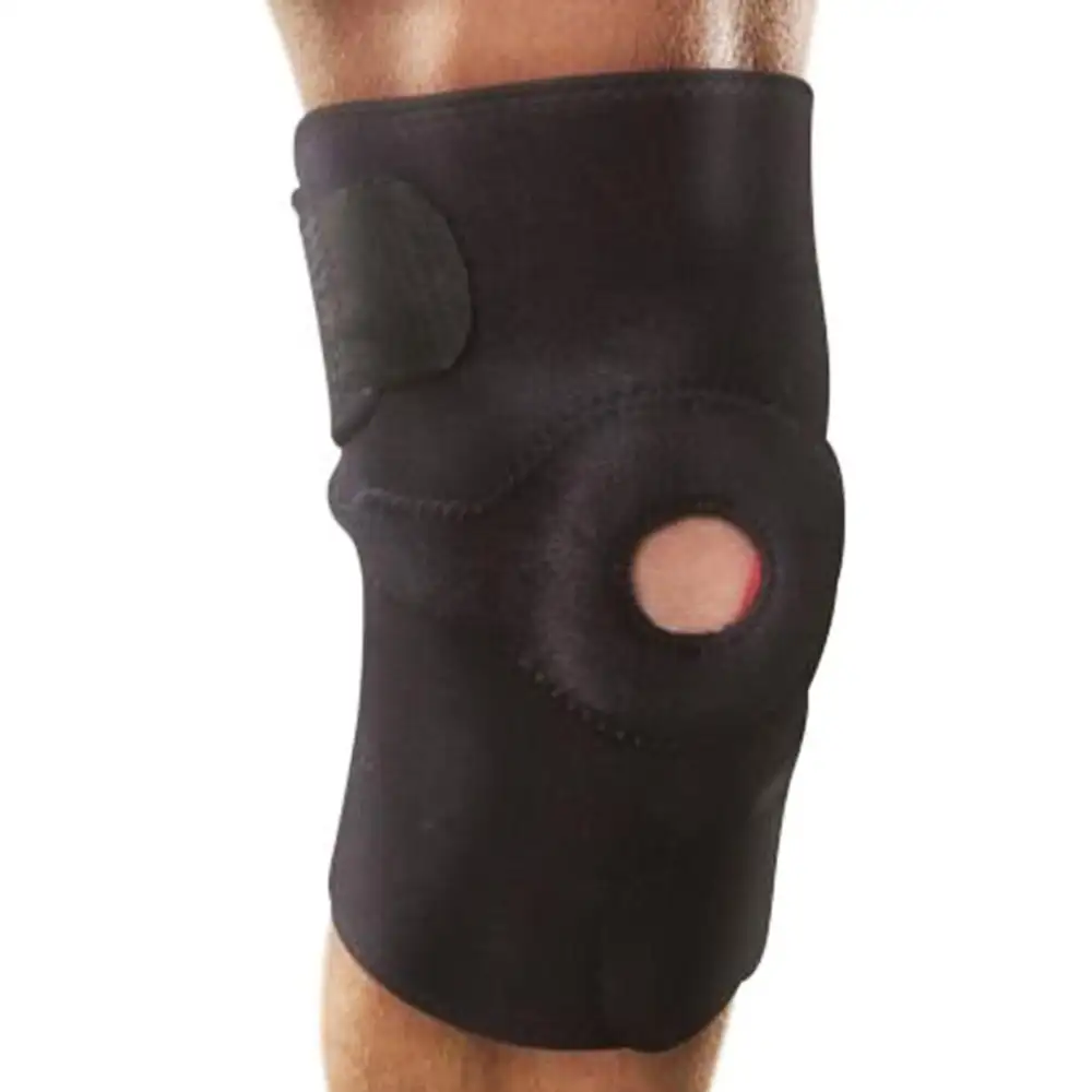 B Fit USA Magnetic Knee Support (AB6302),  Black  Free Size