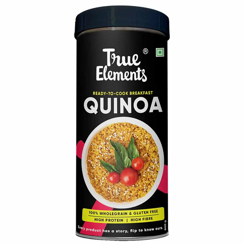 True Elements Quinoa Gluten Free,  0.8 kg  Unflavoured