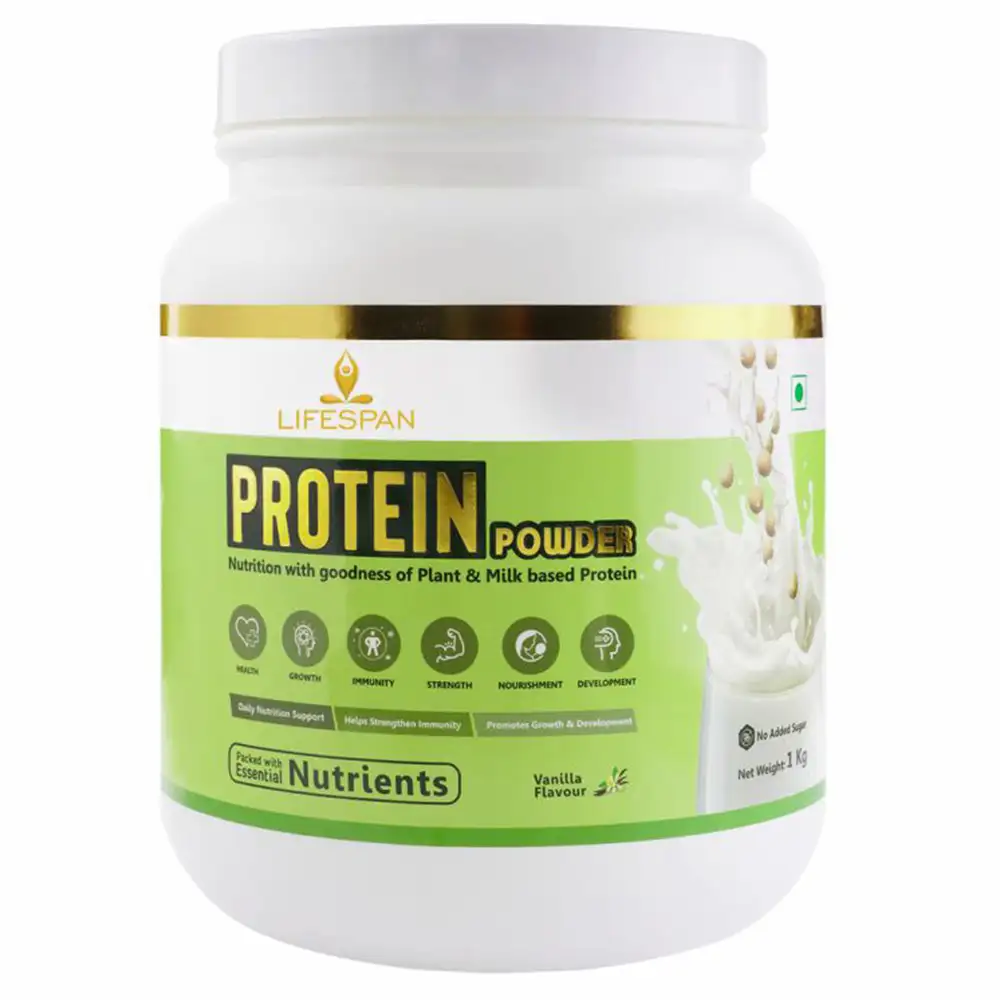 Lifespan Protein Powder,  2.2 lb  Vanilla