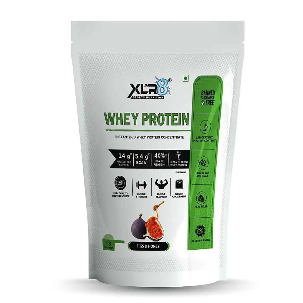 XLR8 Flavoured Whey Protein 24 g Protein,  1 lb  Figs & Honey