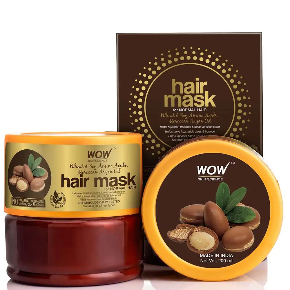 WOW Skin Science Hair Mask,  200 ml  for Normal Hair