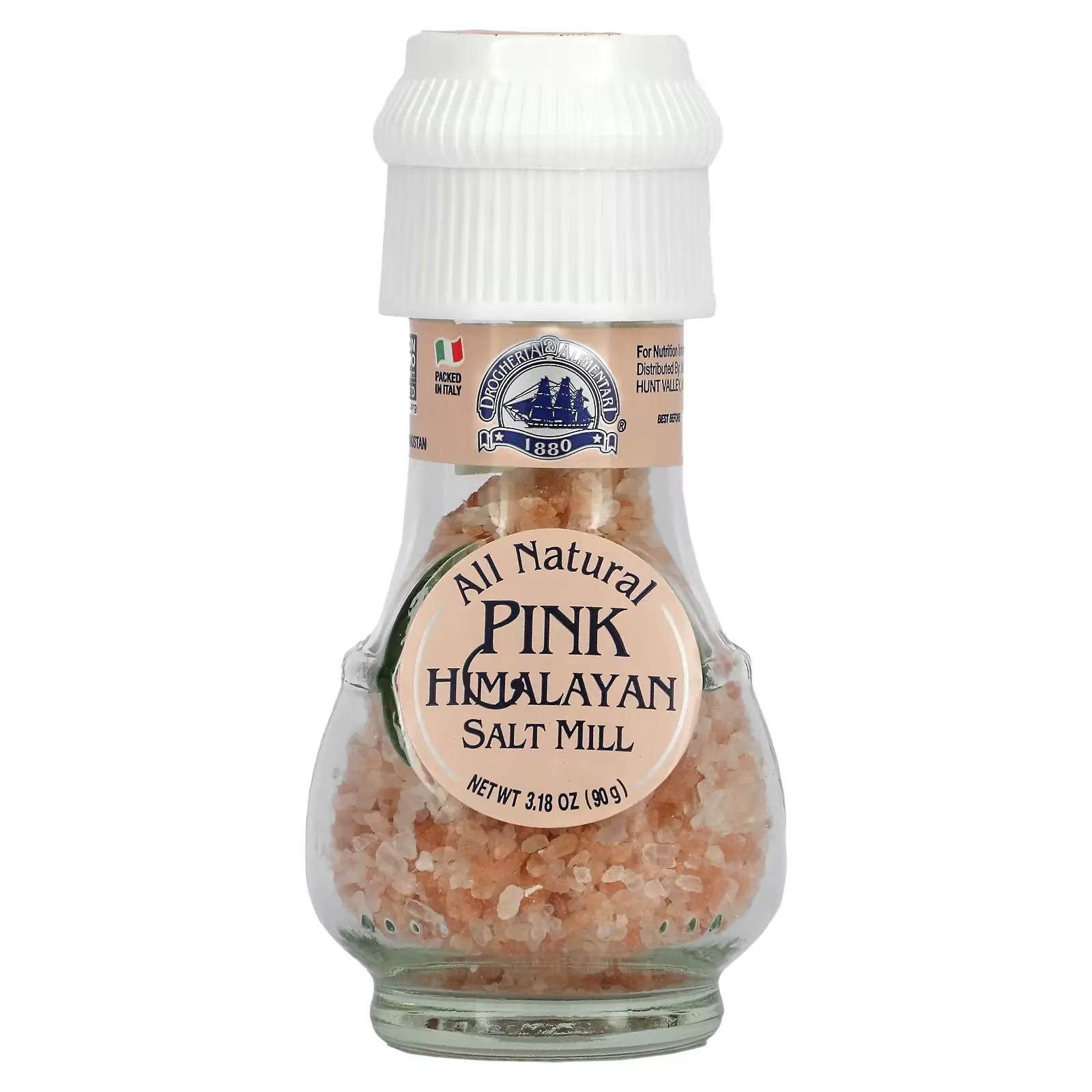 All Natural Pink Himalayan Salt Mill, 3.18 oz (90 g)