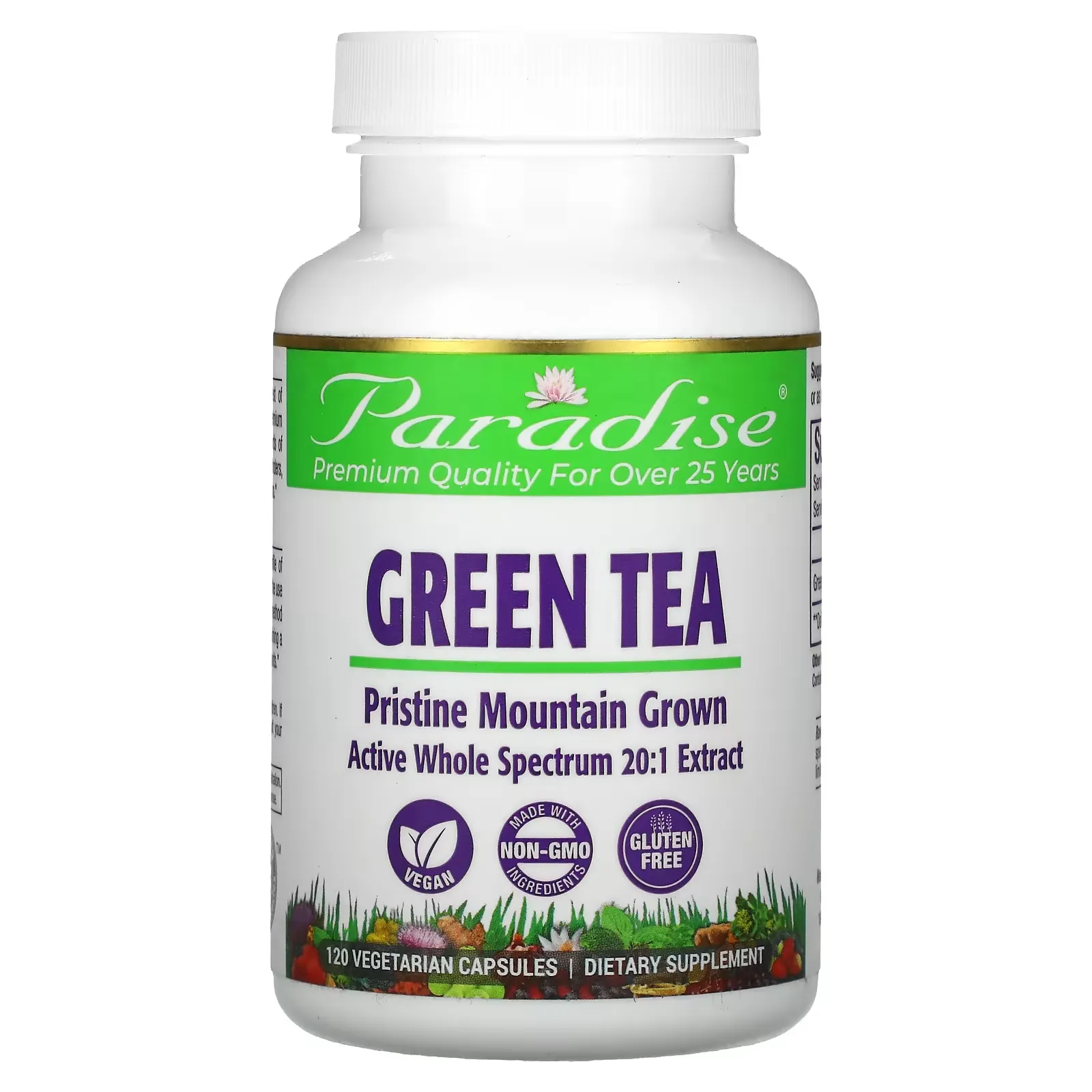 Green Tea, 120 Vegetarian Capsules