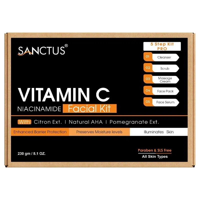 SANCTUS Vitamin C & Niacinamide Facial Kit