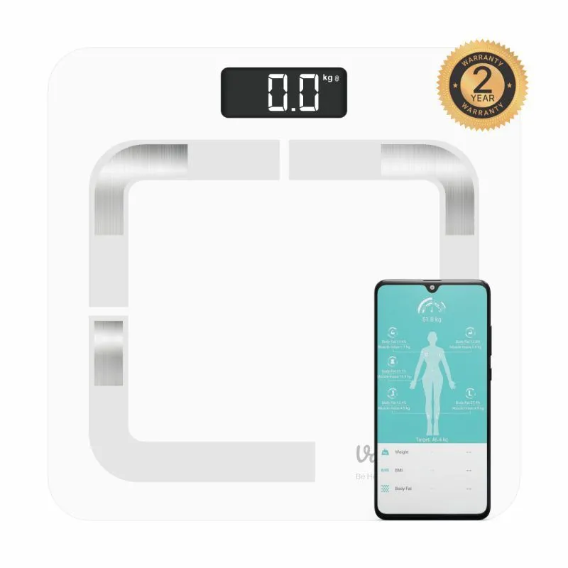 Vandelay Smart Digital Bluetooth Bmi Electronic Weighing Scale With Body Fat Analyzer