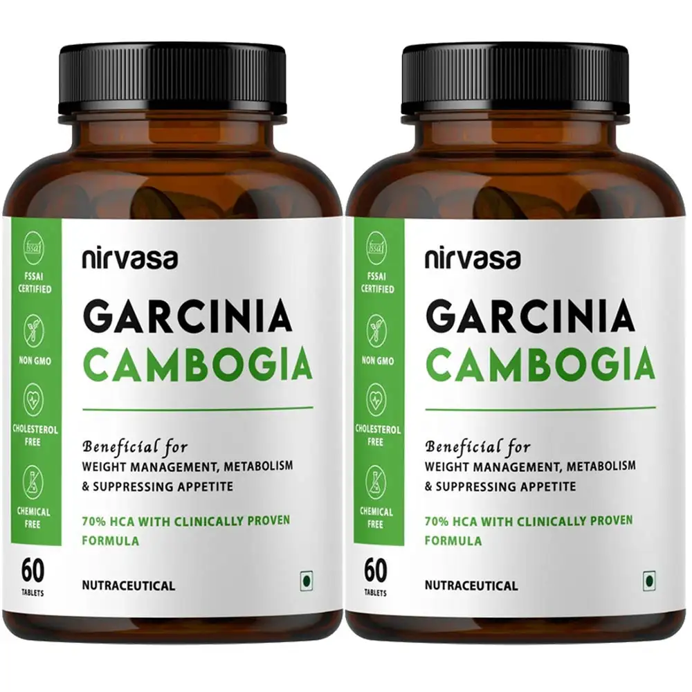 Nirvasa Garcinia Cambogia (Pack of 2),  60 tablet(s)