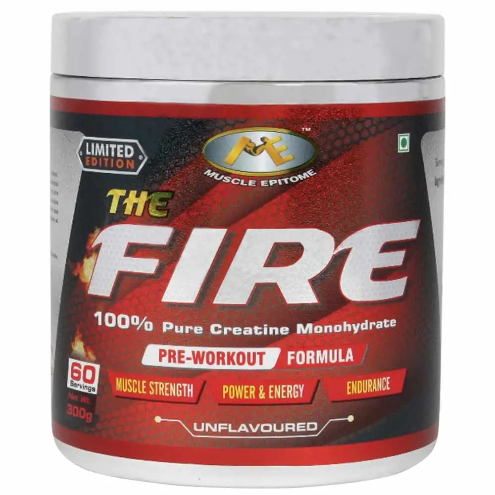 Muscle Epitome The Fire 100% Creatine Monohydrate,  Unflavoured  0.66 lb