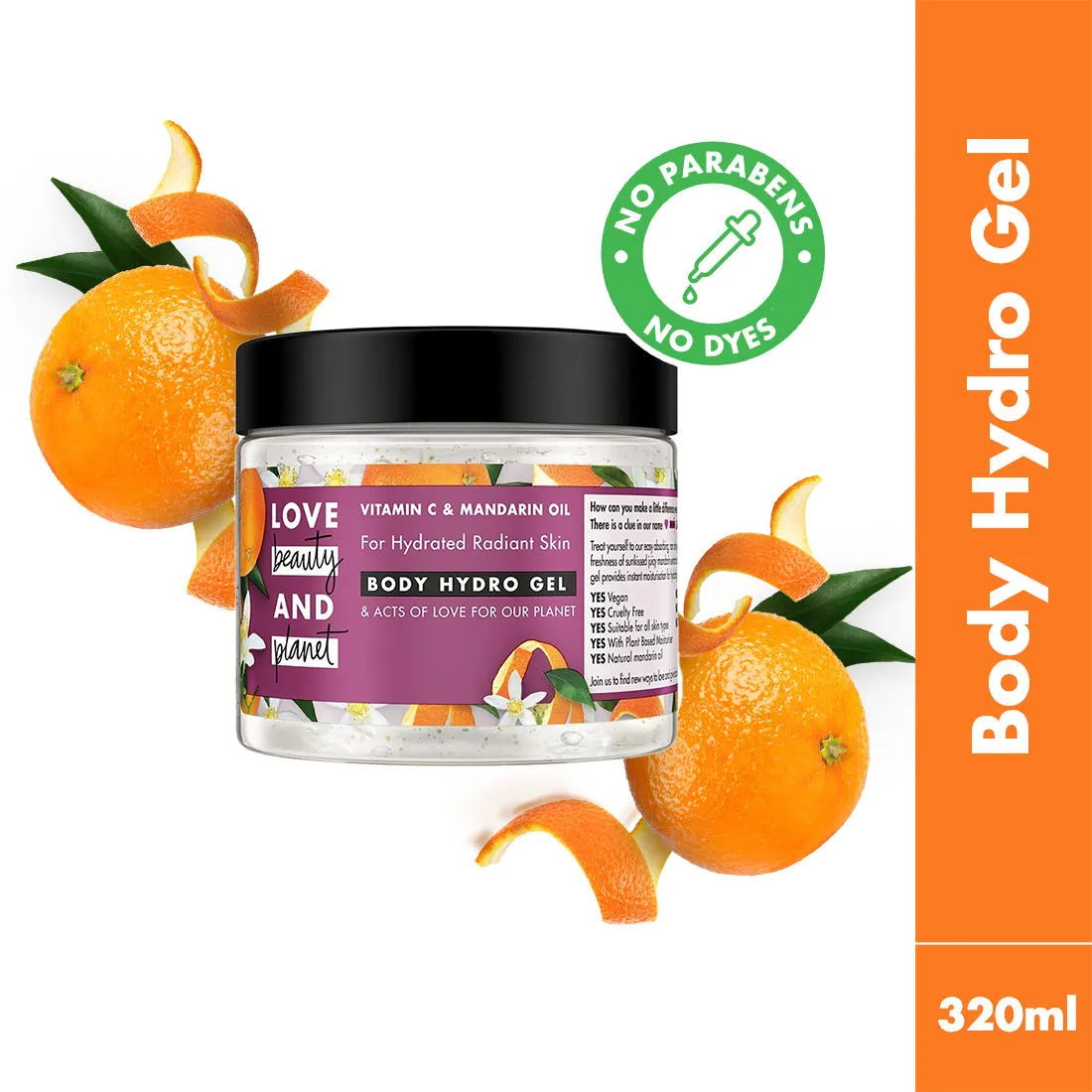 Love Beauty & Planet Vitamin C & Mandarin Hydro Body Gel