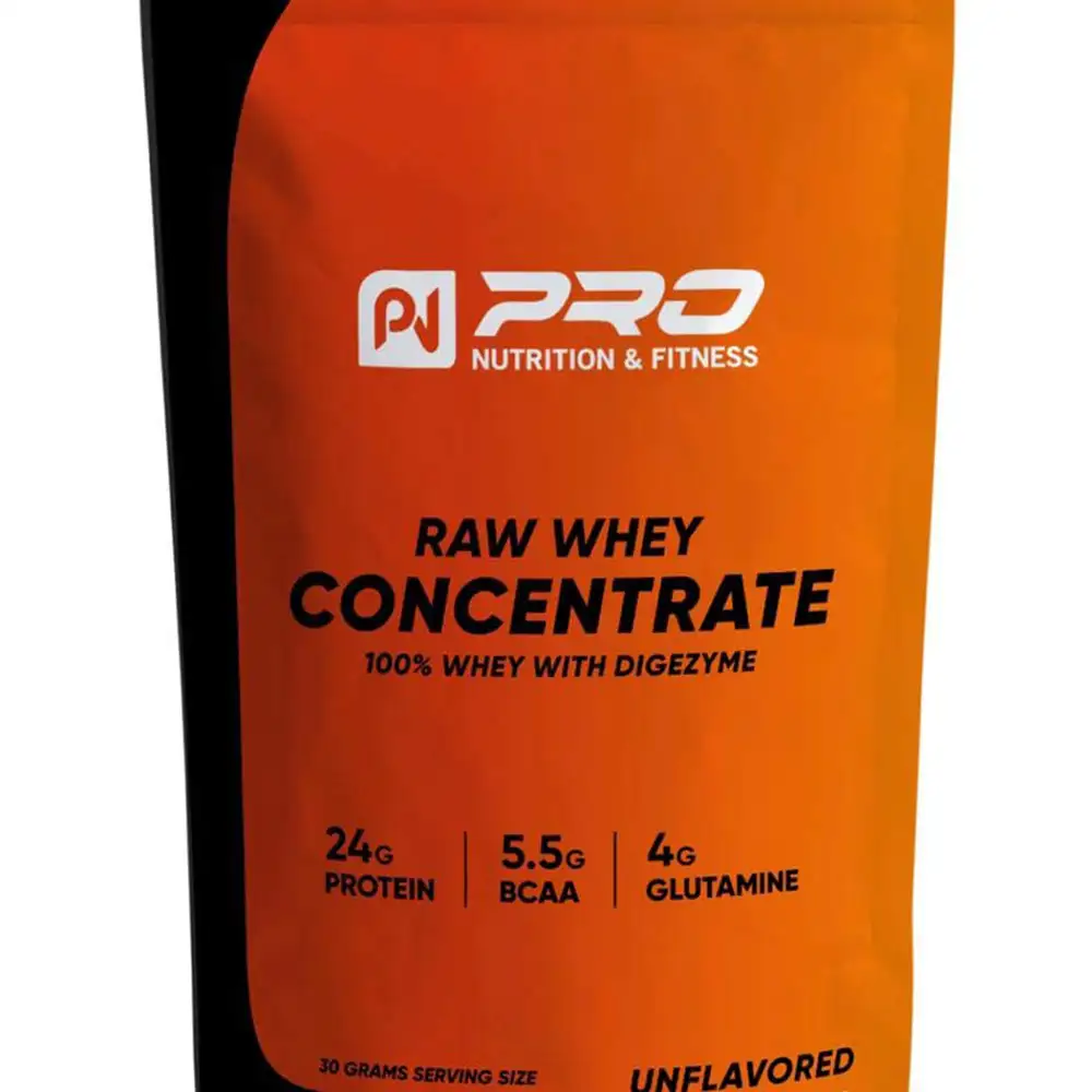 Pro Nutrition & Fitness Raw Whey Concentrate,  2.2 lb  Unflavoured