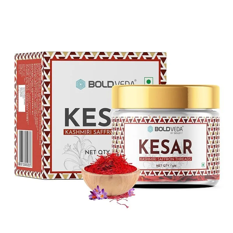 Boldfit Boldveda Pure Kashmiri Kesar