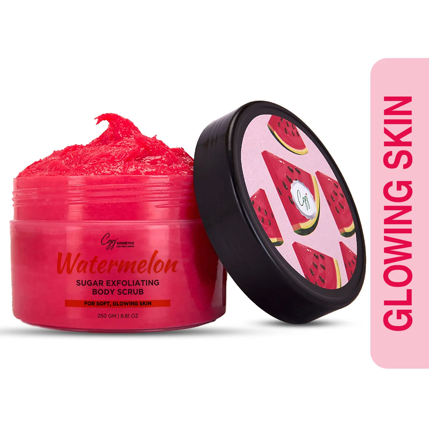 CGG Cosmetics Watermelon Sugar Exfoliating Body Scrub For Soft & Glowing Skin