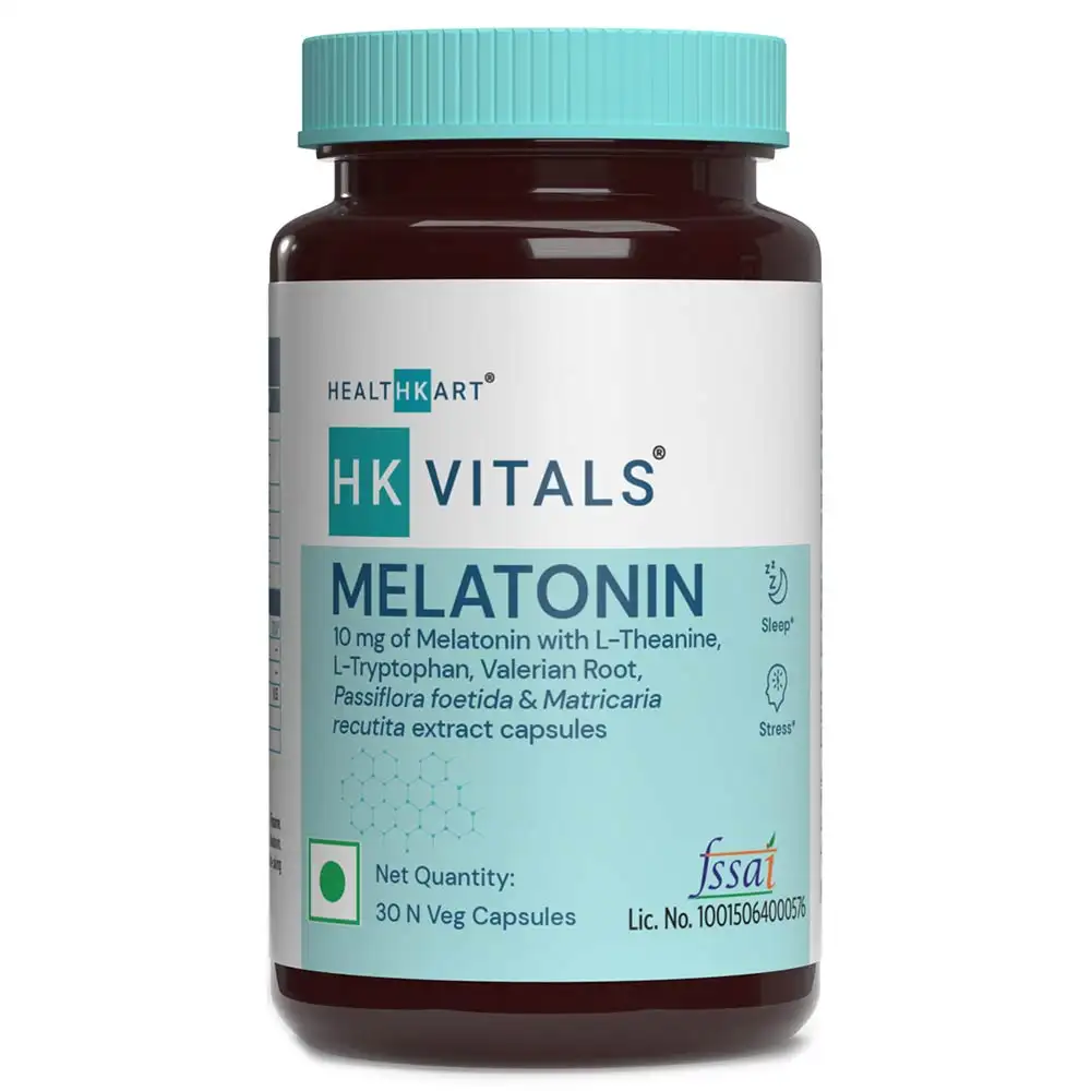 Healt HK Vitals Melatonin,  30 capsules  Unflavoured