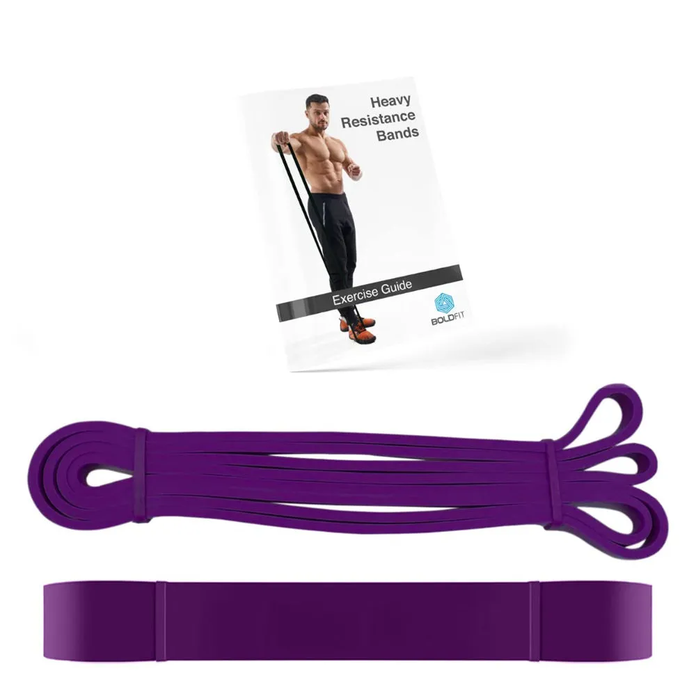 Boldfit Heavy Resistance Band For Men & Women (purple 30-40kg Resistances)