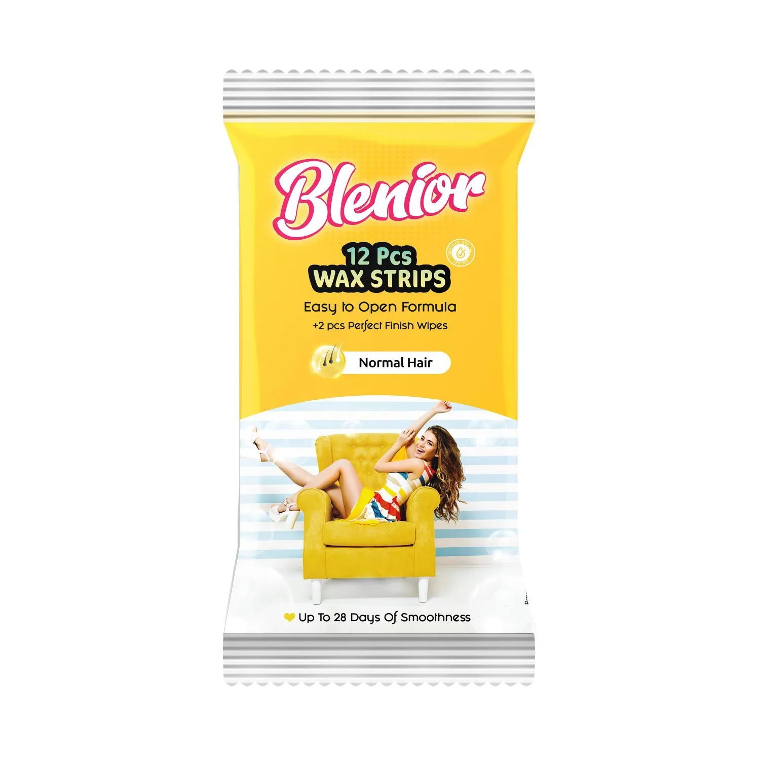 Blenior Body Strips 12 Pcs - Normal Hair