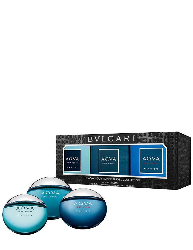 BVLGARI Parfumes The Aqua Pour Homme Travel Collection