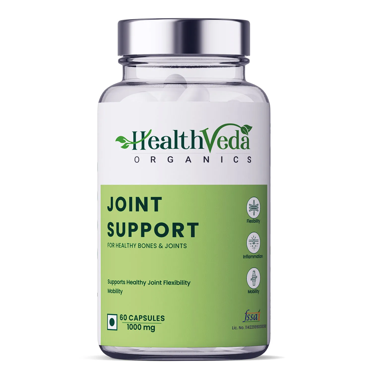 Health Veda Organics Plant Based Joint Support Supplement