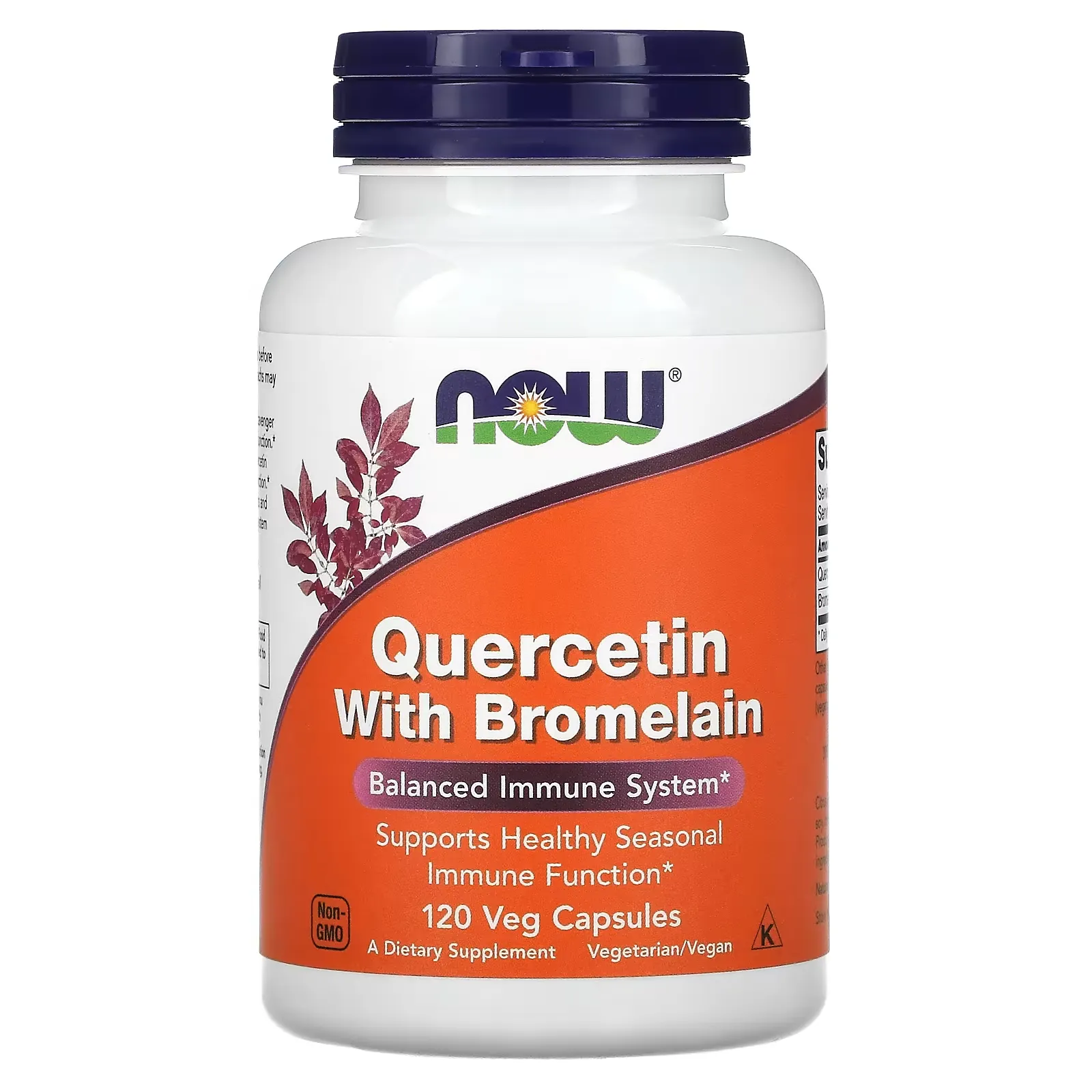 Quercetin with Bromelain, 120 Veg Capsules