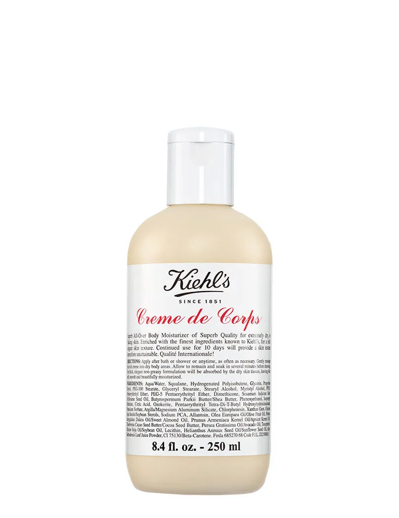 Kiehl's Creme De Corps Body Moisturizer With Beta-Carotene, Cocoa Butter & Squalane