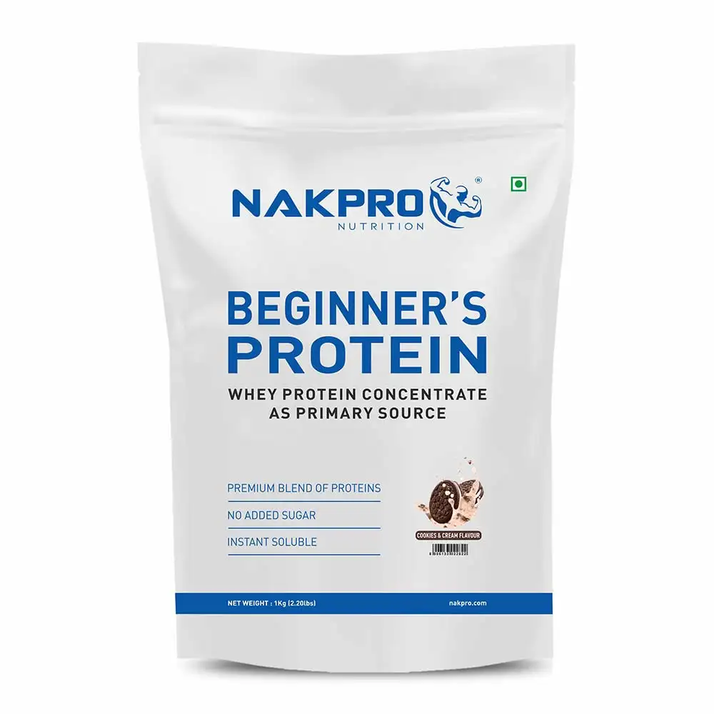 Nakpro Beginner's Protein,  2.2 lb  Cookies & Cream