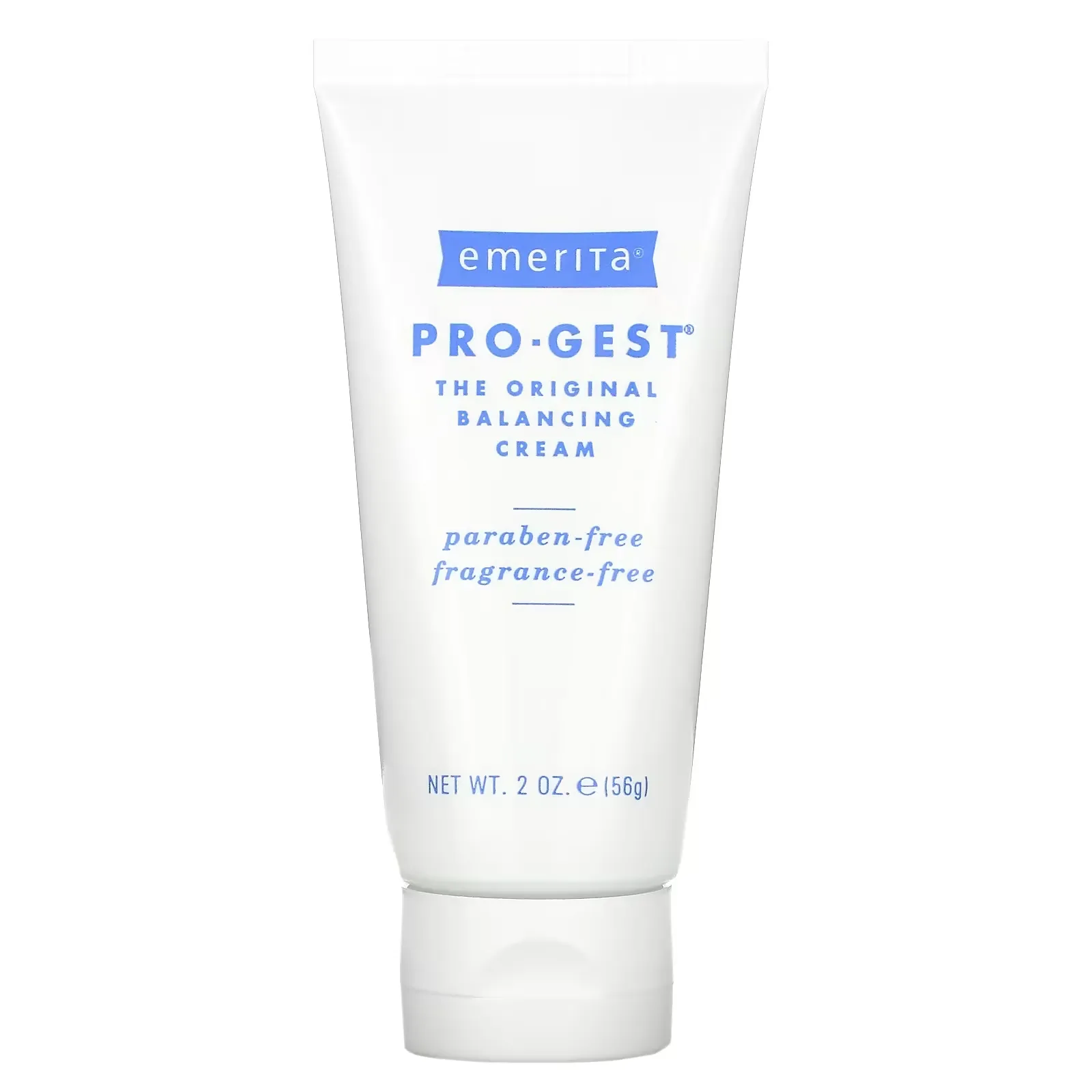 Pro-Gest, Balancing Cream, Fragrance Free, 2 oz (56 g)