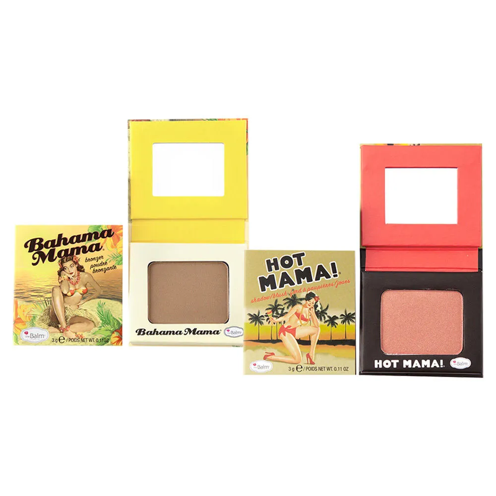 theBalm Travel Size Cheek Combo (bahamamama Bronzer + Hot Mama Blush)