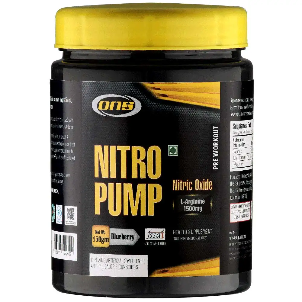 ONS Nitro Pump,  0.33 lb  Blueberry