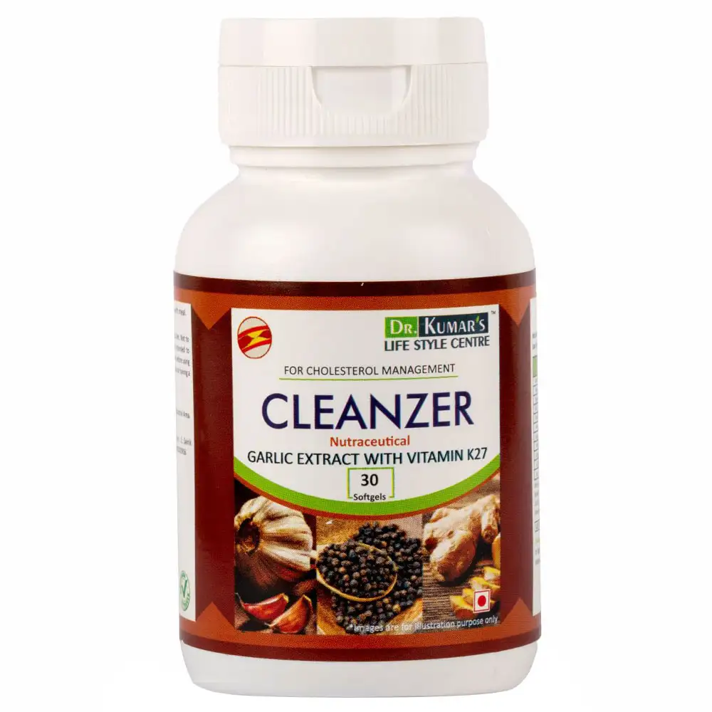 Dr. Kumar's Lifestyle Centre Cleanzer,  30 softgels