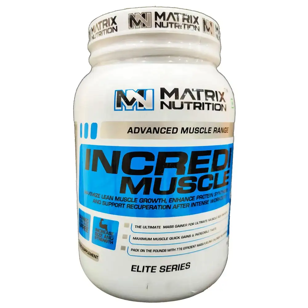 Matrix Nutrition Incredi Muscle,  2.2 lb  Chocolate