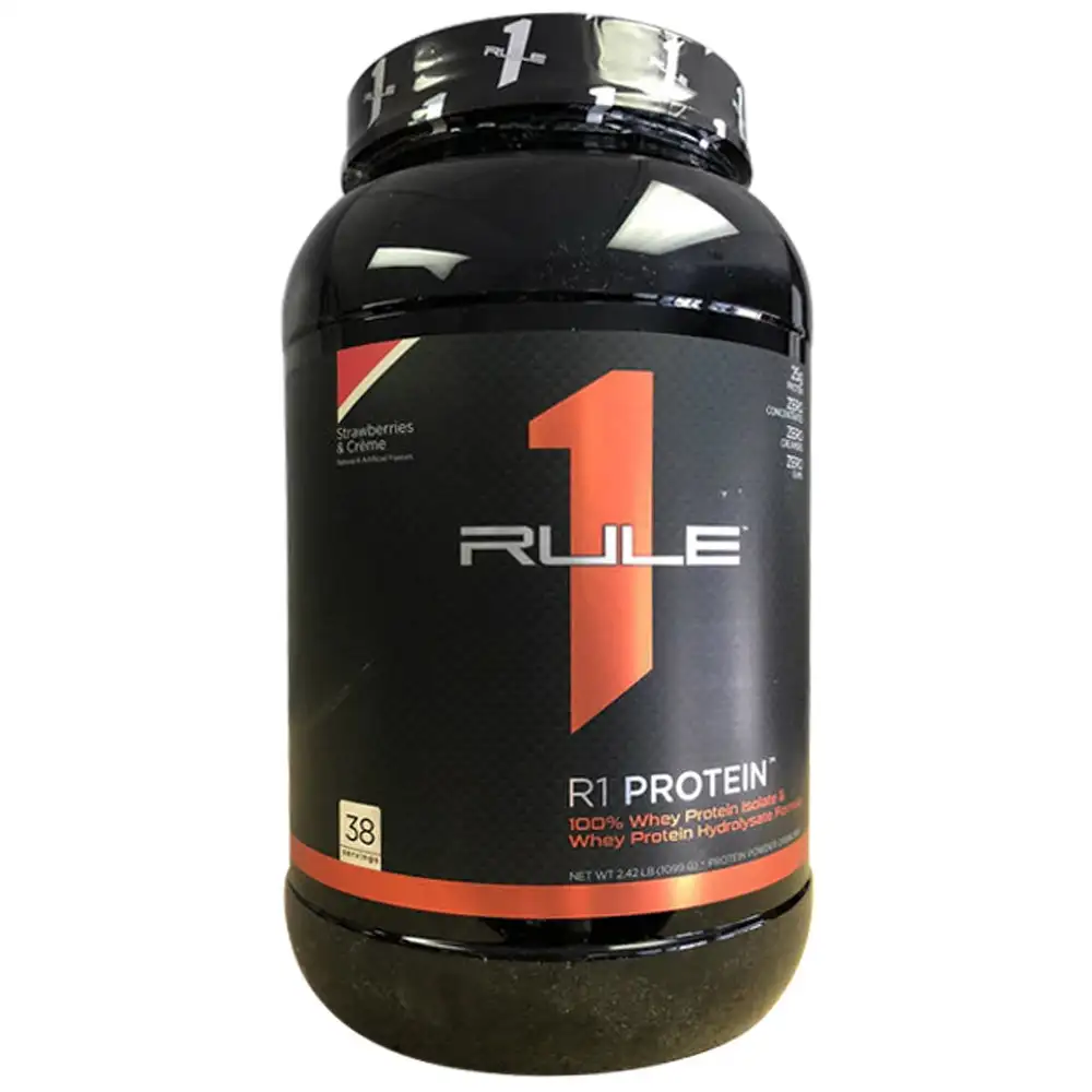 Rule One R1 Protein,  2.42 lb  Strawberry & Creme