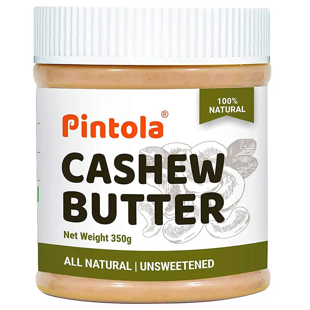 Pintola All Natural Cashew Butter,  Natural  0.350 kg