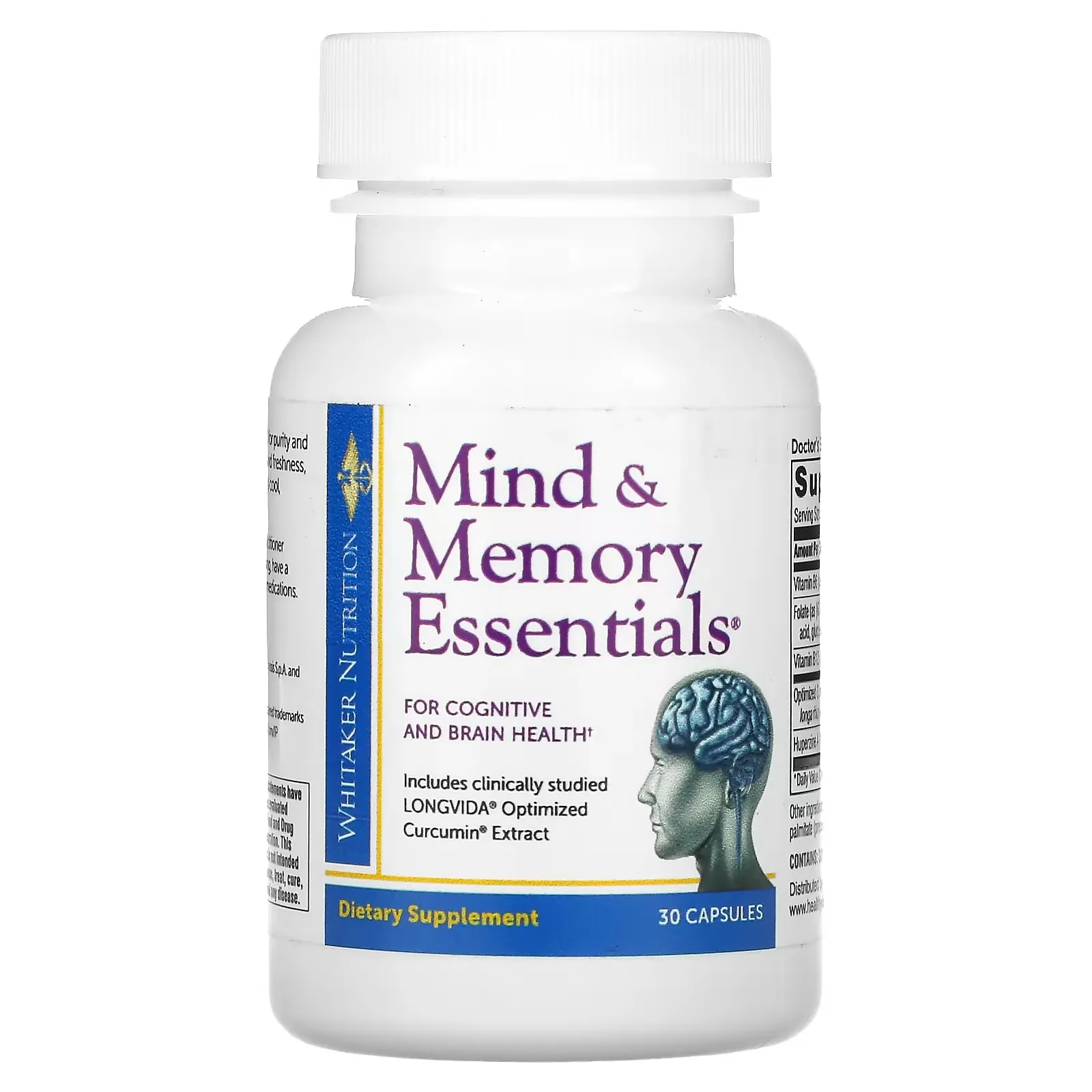 Mind & Memory Essentials, 30 Capsules