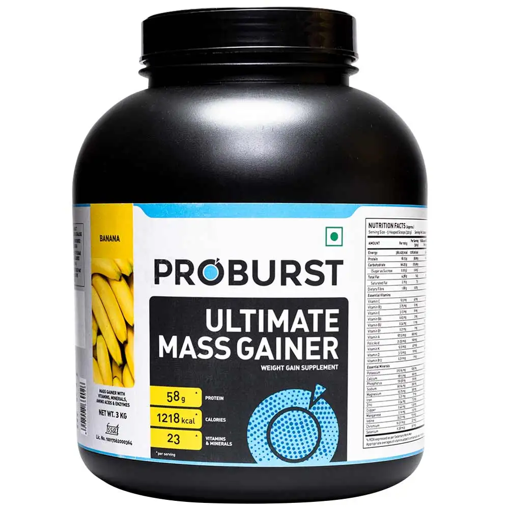 Proburst Ultimate Mass Gainer,  6.6 lb  Banana