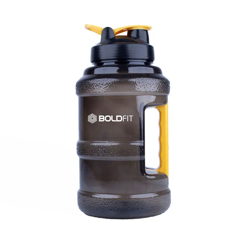 Boldfit Gallon Bottle - Transparent Yellow