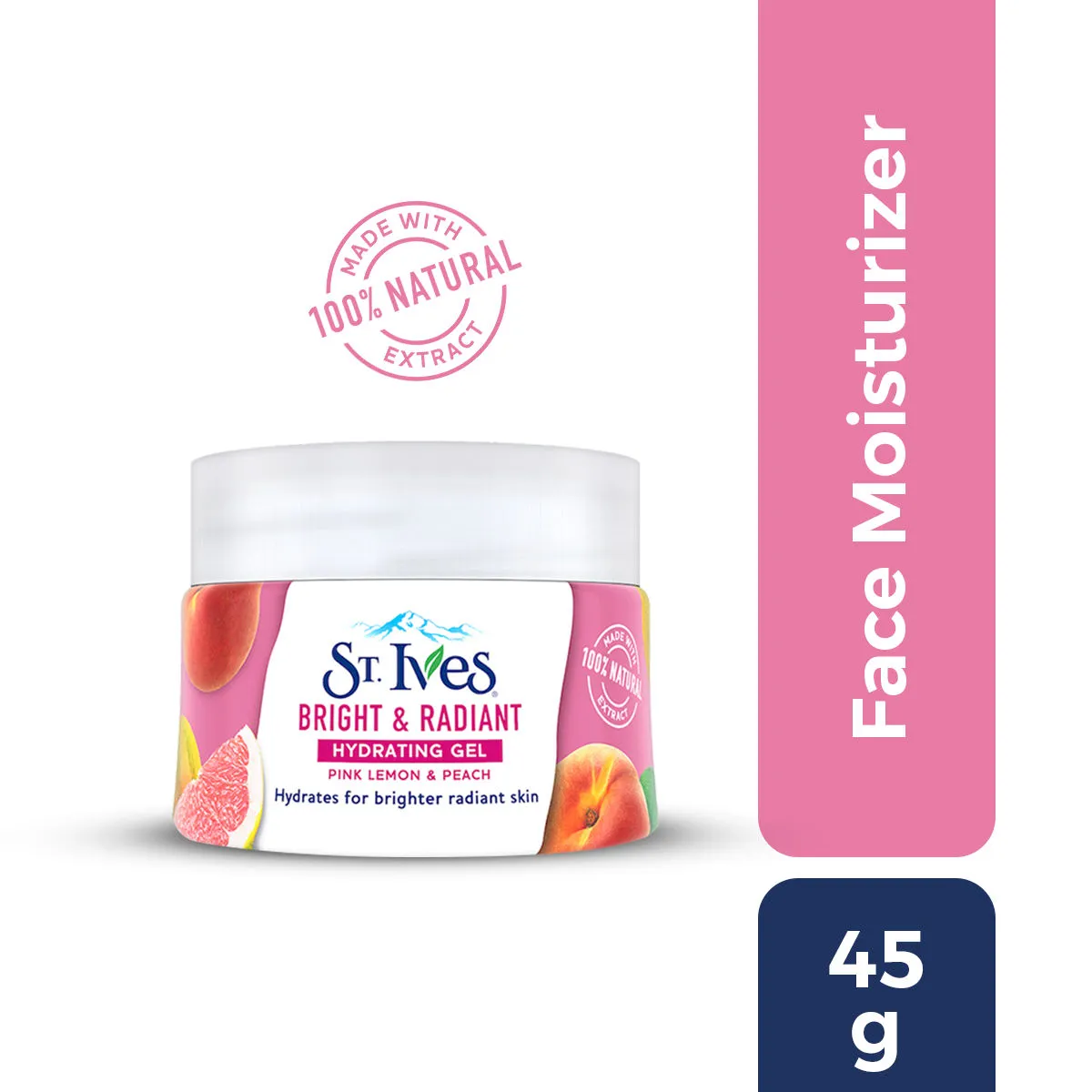 St. Ives Bright & Radiant Pink Lemon & Peach Hydrating Gel