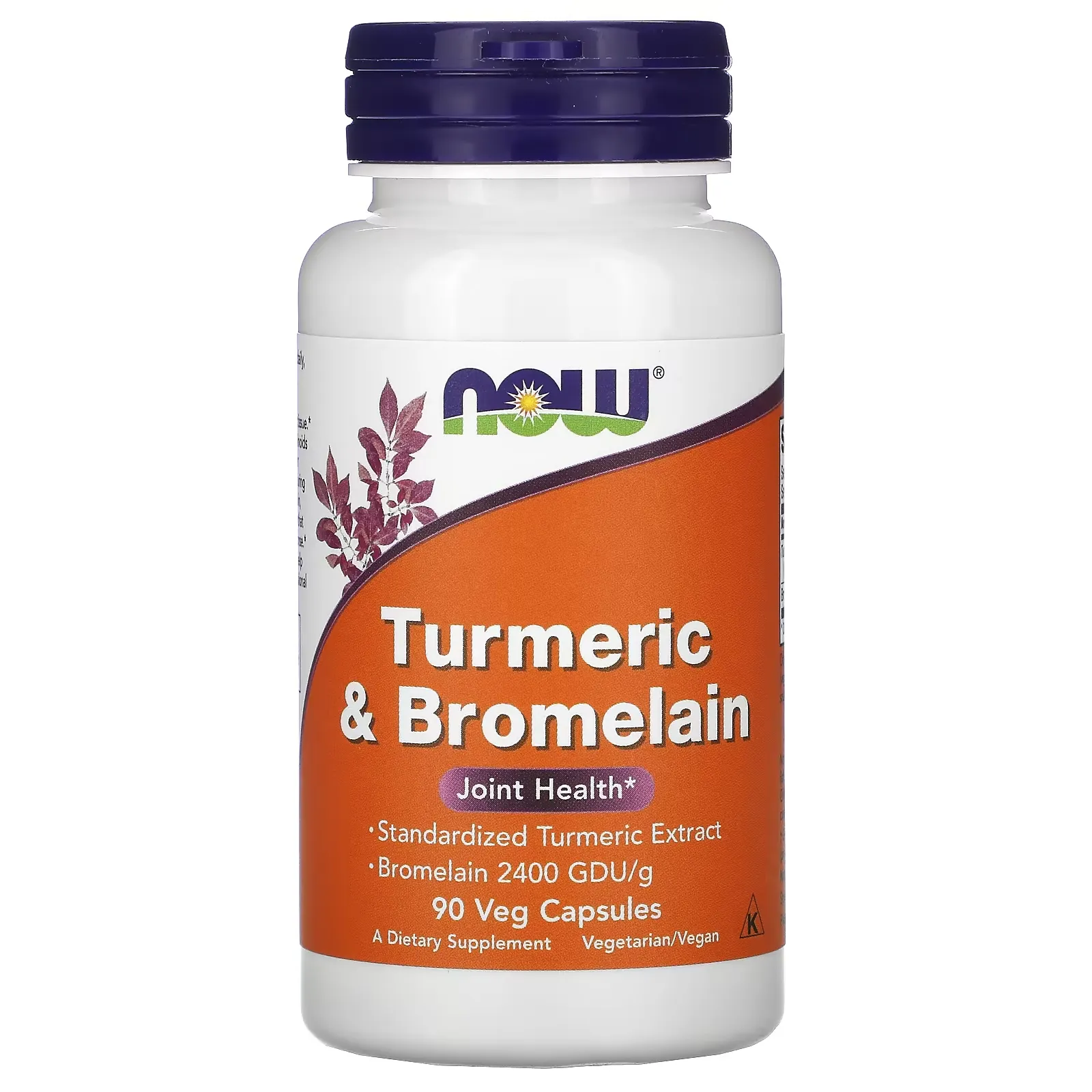 Turmeric & Bromelain, 90 Veg Capsules