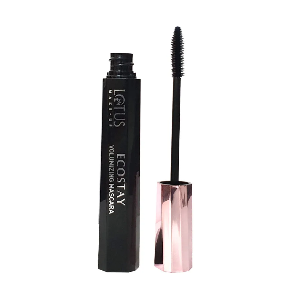 Lotus Make Up Ecostay Volumising Mascara Smudge Proof - Black