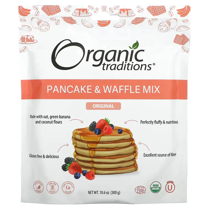 Pancake & Waffle Mix, Original, 10.6 oz (300 g)