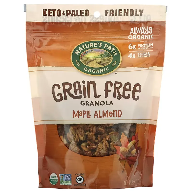 Grain Free Granola, Maple Almond, 8 oz (227 g)