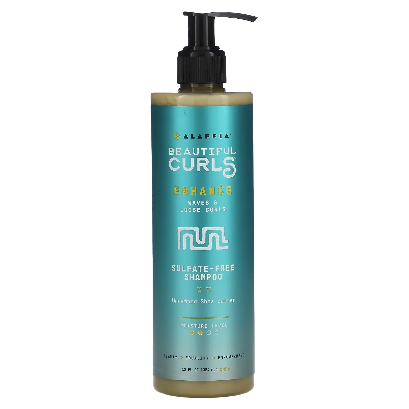 Beautiful Curls, Sulfate-Free Shampoo, Unrefined Shea Butter, 12 fl oz (354 ml)