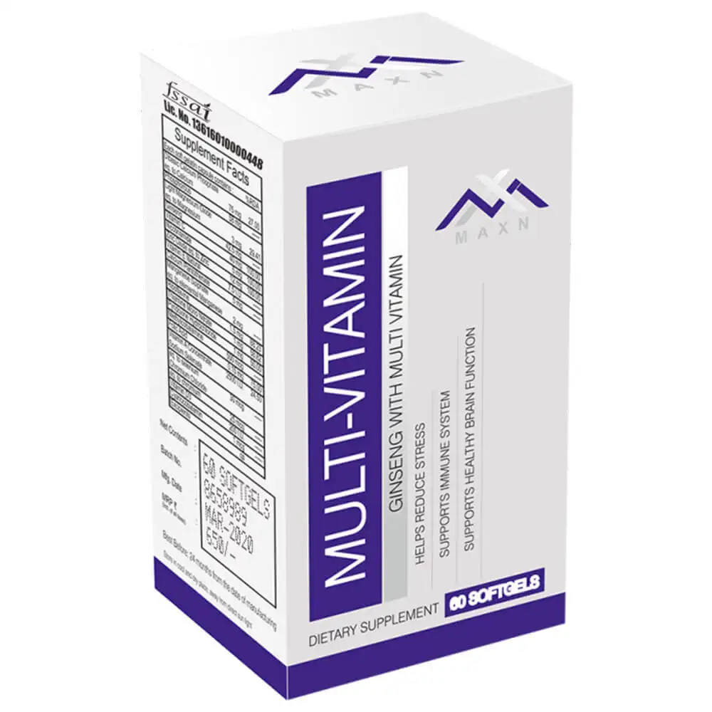 Maxn Multi Vitamin,  90 softgels  Unflavoured