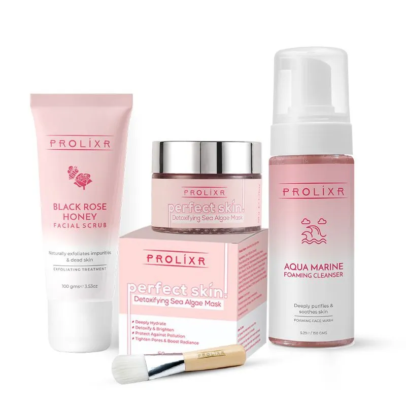 Prolixr Spotless Skin Bundle For Hydrated Supple Clean & Glowing Skin