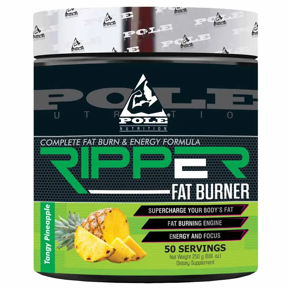 Pole Nutrition Ripper Fat Burner,  0.55 lb  Tangy Pineapple