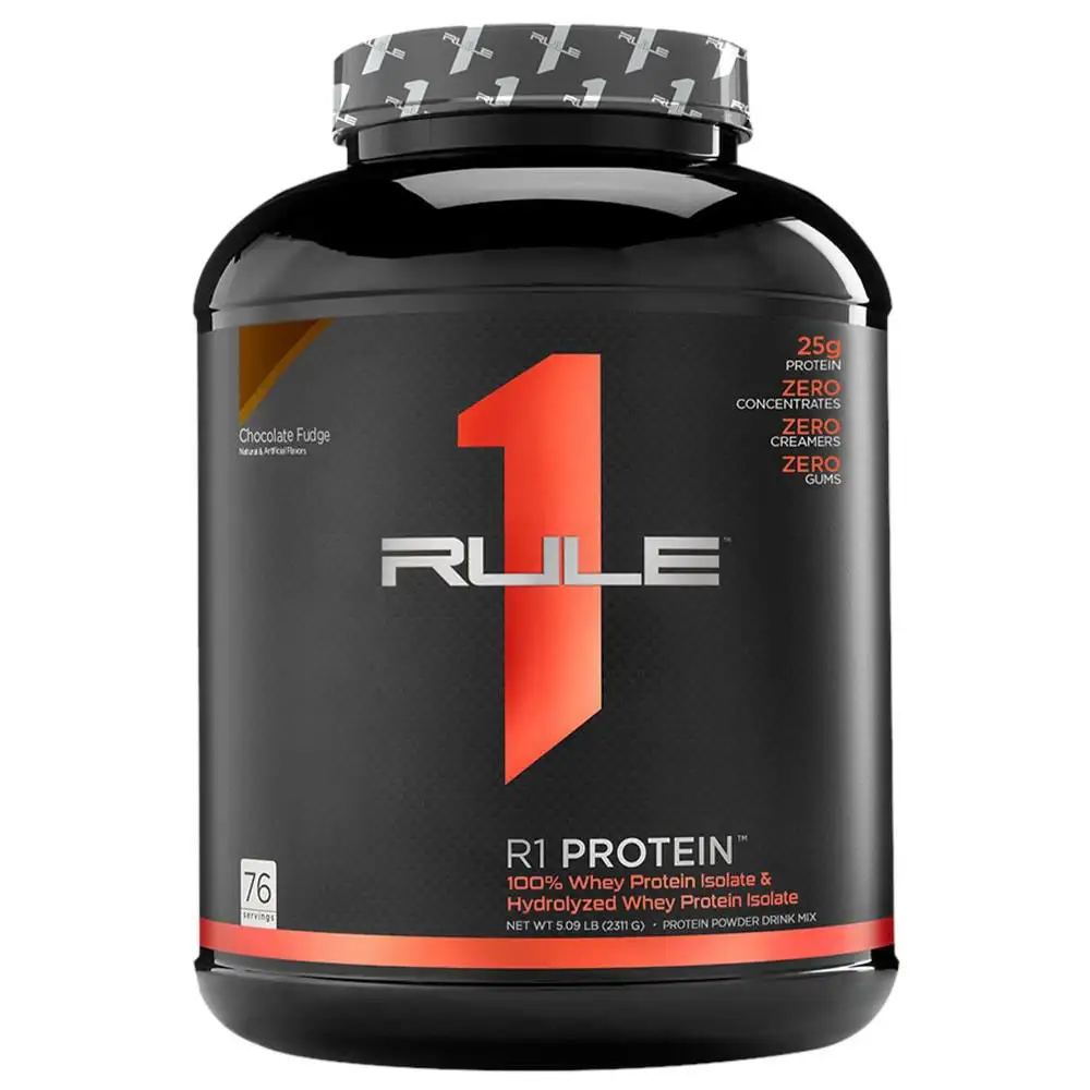 Rule One R1 Protein,  5.9 lb  Chocolate Fudge