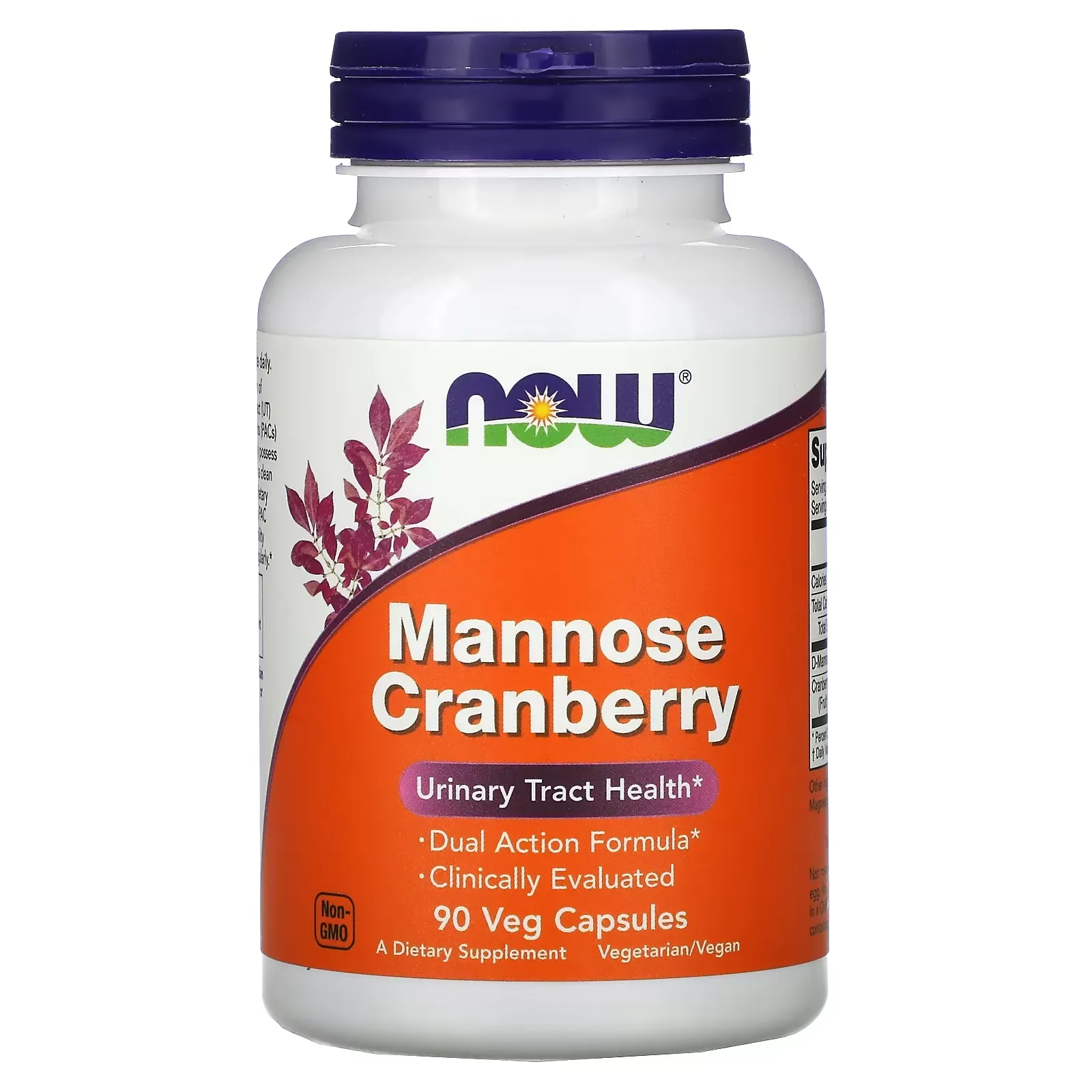 Mannose Cranberry, 90 Veg Capsules