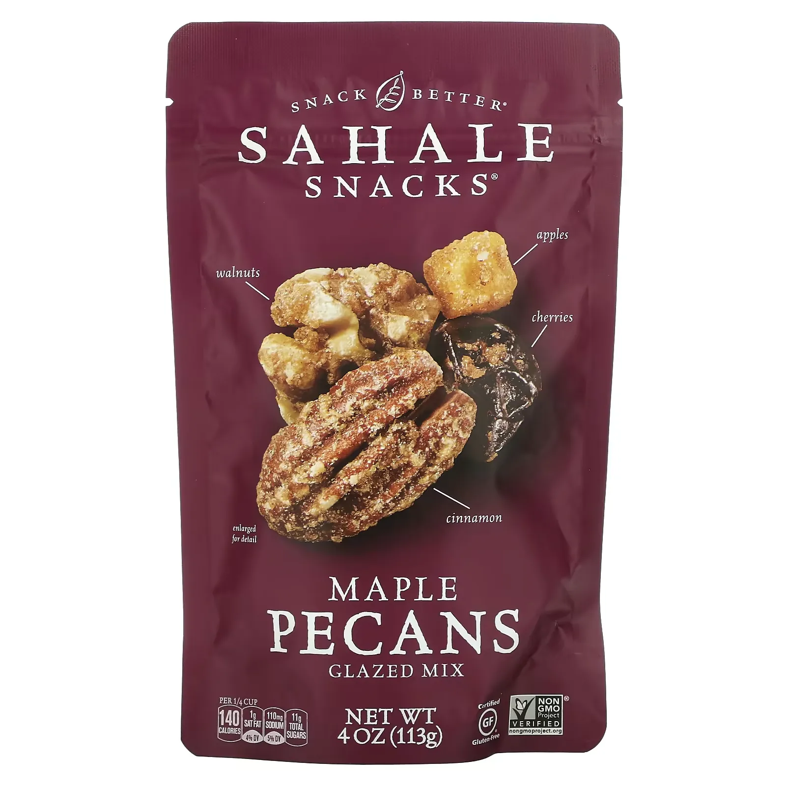 Glazed Mix, Maple Pecans, 4 oz (113 g)