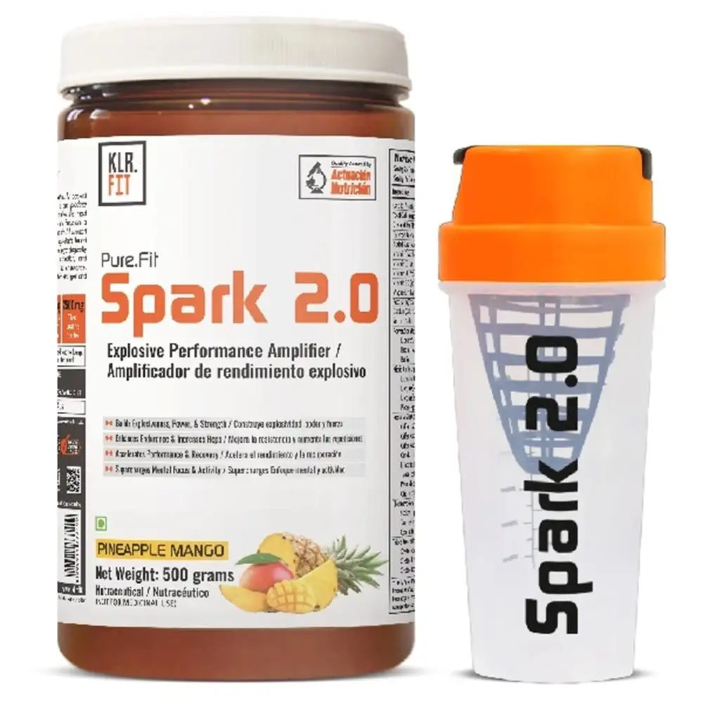 Klr.Fit Spark 2.0,  1.1 lb  Pineapple Mango with Free Shaker