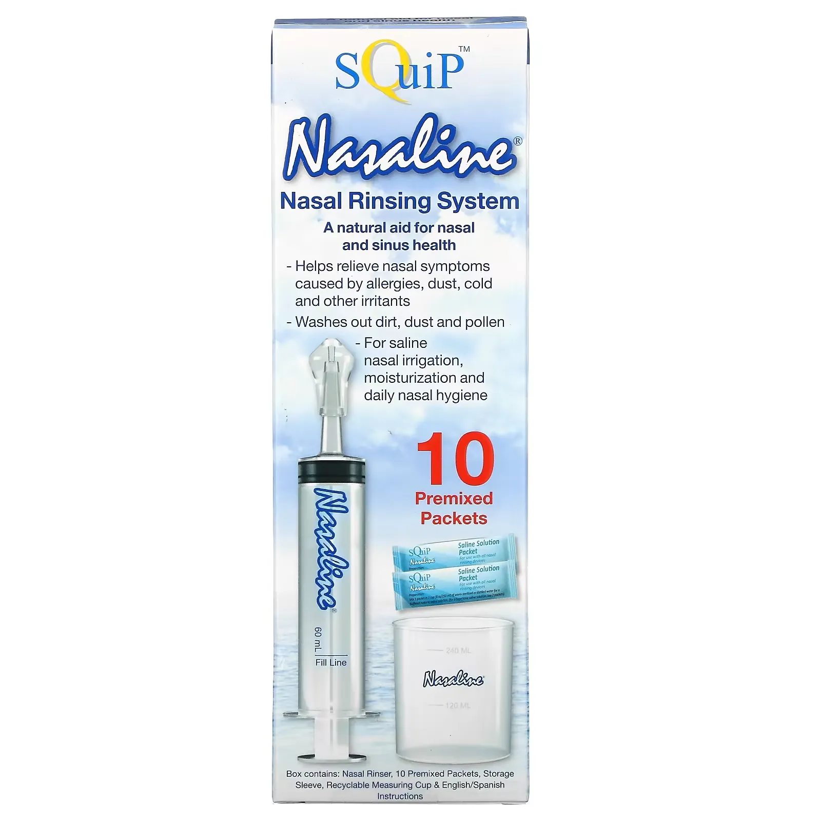 Nasaline, Nasal Rinsing System, 1 Kit